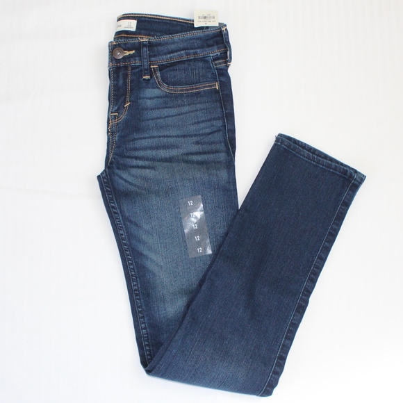 abercrombie kids Other - NWT Abercrombie Kids Dark Wash Skinny Jeans